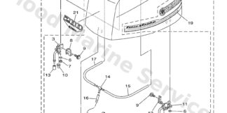 Genuine Yamaha Top cowling w/o graphics