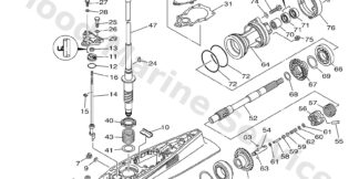 Genuine Yamaha Lower Casing