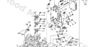 Genuine Yamaha 6P28591A0300 - Engine control unit assy - Supplied by Flood Marine