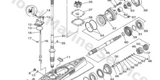 Genuine Yamaha Lower Casing