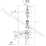 Genuine Yamaha 6S3818000000 - Starting motor assy - Supplied by Flood Marine