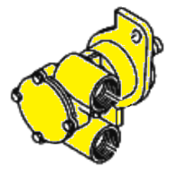 Yamaha 6TC124020200 Sea water pump sub-assy