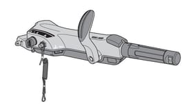 Yamaha 6X4421030E00 F25 tiller handle complete