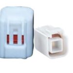 Genuine Yamaha 6Y8825821100 - White cap 1 (4pin) - Supplied by Flood Marine