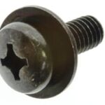 Genuine Yamaha 901590601100 - Screw, with washer - Supplied by Flood Marine