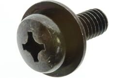 Genuine Yamaha 901590601100 - Screw, with washer - Supplied by Flood Marine