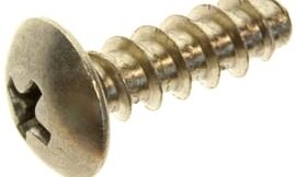 Genuine Yamaha 901600580300 - Screw, round tappin - Supplied by Flood Marine