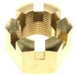 Genuine Yamaha 9017118M0400 - Nut, castle (6e5) - Supplied by Flood Marine