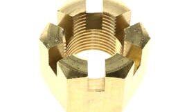 Genuine Yamaha Nut, castle (6e5)