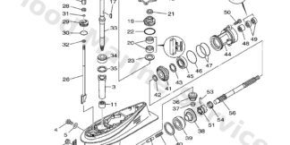Genuine Yamaha Bearing(62x)