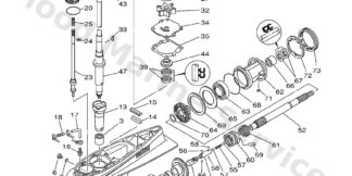 Genuine Yamaha Bearing (6g5)