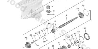 Genuine Yamaha Bearing