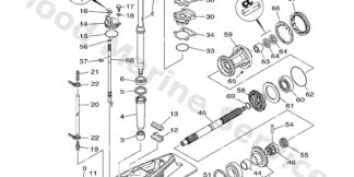 Genuine Yamaha Bearing