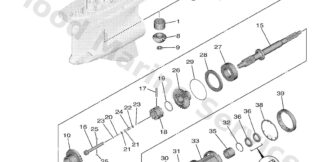 Genuine Yamaha Bearing