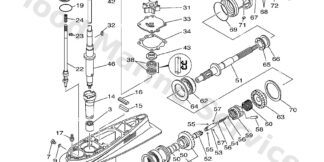 Genuine Yamaha Bearing, thrust (6k0)