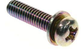 Genuine Yamaha 976020421600 - Screw, pan head with washer - Supplied by Flood Marine