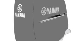 Genuine Yamaha MARMTRCVF42L - Genuine Yamaha Om cover v6 4.2l - Supplied by Flood Marine