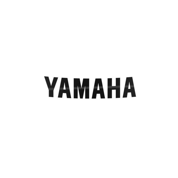 Yamaha YMEFSGEN1000 Yamaha fr wheel sticker (blk)