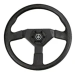 Genuine Yamaha YMM2400300BK - Steering wheel black - Supplied by Flood Marine