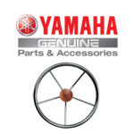 Genuine Yamaha YMM2400600CH - Steering wheel chrome 5 spoke - Supplied by Flood Marine