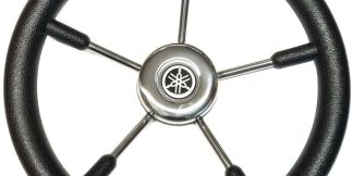 Genuine Yamaha Steering wheel black 5 spoke