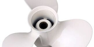 Genuine Yamaha 62C459410000 - Propeller (3×9-7/8 x10 -f) - Supplied by Flood Marine