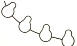 Genuine Yamaha Gasket, manifold 1