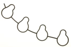 Yamaha 6C5136450000 Gasket, manifold 1