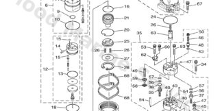 Genuine Yamaha Piston sub Assembly