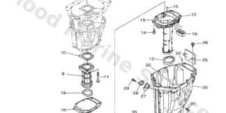 Genuine Yamaha Upper Casing
