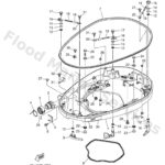 Genuine Yamaha 6ML427660000 - Bracket 2 - Supplied by Flood Marine