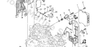 Genuine Yamaha 6ML8591A0000 - Engine control unit assy - Supplied by Flood Marine