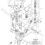 Genuine Yamaha 6MLW438000CE - Power trim & tilt assy - Supplied by Flood Marine