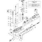 Genuine Yamaha 69W4530100CE - Casing, lower - Supplied by Flood Marine