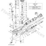 Genuine Yamaha 60C45300158D - Lower unit assy - Supplied by Flood Marine