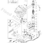 Genuine Yamaha 68T818001000 - Starting motor assy - Supplied by Flood Marine