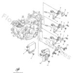 Genuine Yamaha 6BT8591A1200 - Engine control unit assy - Supplied by Flood Marine