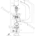 Genuine Yamaha 6KA43880098D - Motor assy - Supplied by Flood Marine