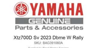Xtz700D Sv 2023 Dbme W Rally - Genuine Yamaha Product available at Flood Marine