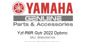 Yzf-R6R Gytr 2022 Dpbmc - Genuine Yamaha Product available at Flood Marine