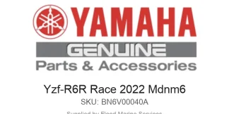 Yzf-R6R Race 2022 Mdnm6 - Genuine Yamaha Product available at Flood Marine
