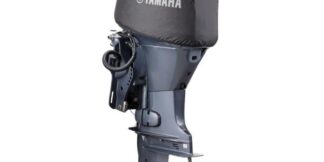 Genuine Yamaha YMESCVR07000 - Genuine Yamaha Outboard storage cover f50-f70 - Supplied by Flood Marine