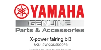 X-power fairing bl3 - Genuine Yamaha Product available at Flood Marine