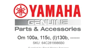 Om 100a, 115c, (l)130b, ------ - Genuine Yamaha Product available at Flood Marine