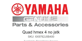 Quad hmex 4 no jstk - Genuine Yamaha Product available at Flood Marine