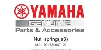Nut, spring(ja3) - Genuine Yamaha Product available at Flood Marine