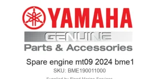 Spare engine mt09 2024 bme1 - Genuine Yamaha Product available at Flood Marine
