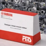Genuine Yamaha Damper, lower mount rubber (Part No: 688445750100) – Genuine Yamaha part