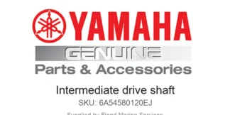 Intermediate drive shaft - Genuine Yamaha Product available at Flood Marine