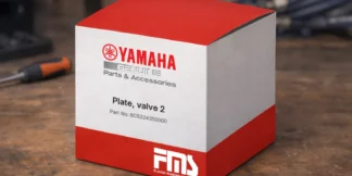 Genuine Yamaha Plate, valve 2